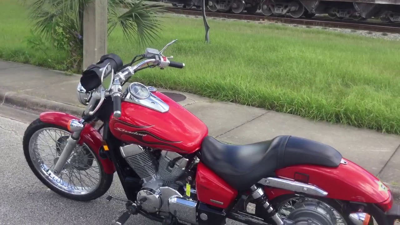 2007 Honda Shadow Spirit VT750C2F (red) 2446 Fallen Cycles