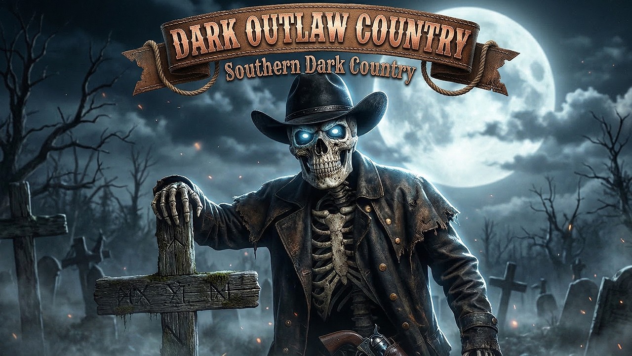 Dark Outlaw Country Playlist || Midnight Graveyard Blues