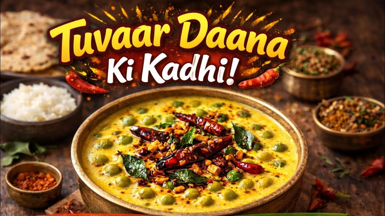 Tuvaar daana ki kadhi l spicy and tangy 😋😍l delicious recipe l Dewasi's Delight 