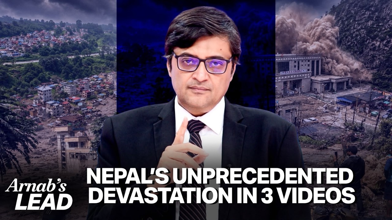 India Stands With Nepal As Massive Floods Leave Trail Of Unprecedented Destruction | Arnab&rsquo;s Lead