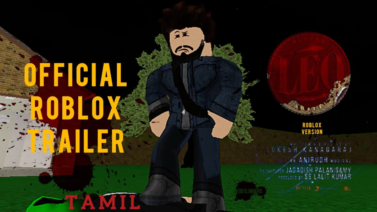 LEO - Official Roblox Trailer | Thalapathy Vijay | Roblox Version | Web slingers