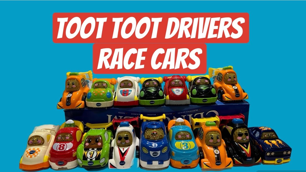 Toot toot drivers race cars collection | Vtech Go Go smart wheels race cars