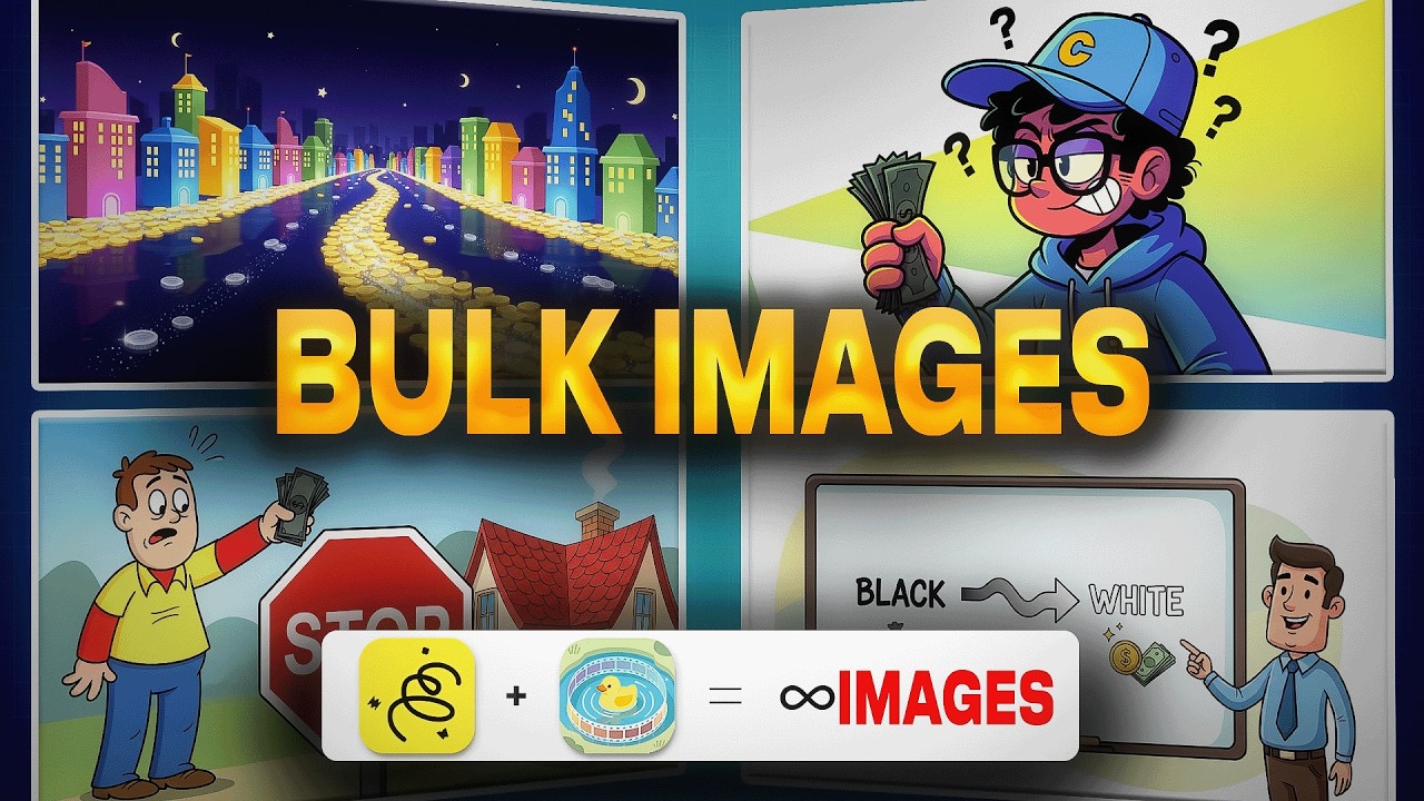 How to Generate Thousands of AI Images FREE in Bulk (One-Click Automation 2026)