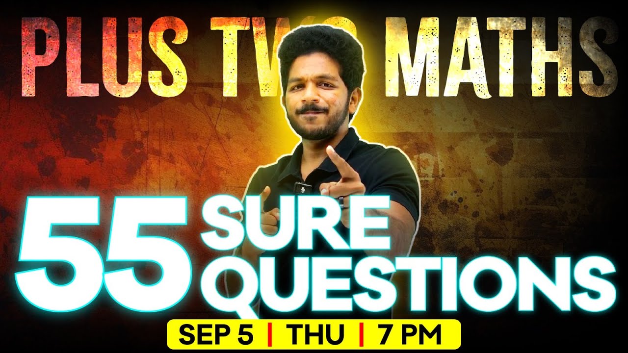 Plus Two Maths | Onam Exam Marathon | Exam Winner Plus Two