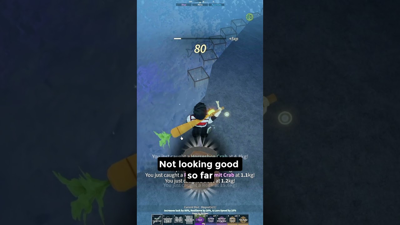 I Caught a MYTHICAL Sea Mine in Roblox Fisch 🎣💥