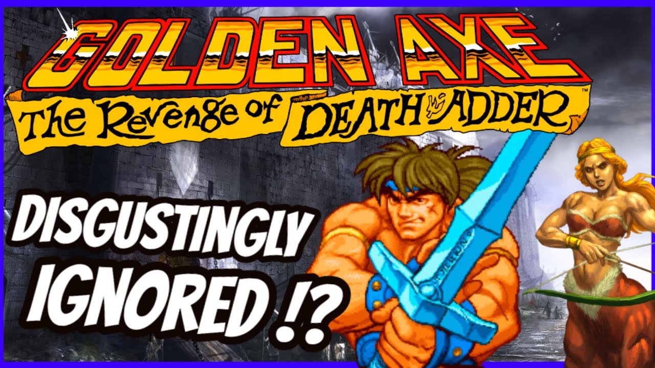 ⚔️ The DISGUSTINGLY IGNORED  Golden Axe:  Revenge of Death Adder -  Rare Sega History!? ⚔️