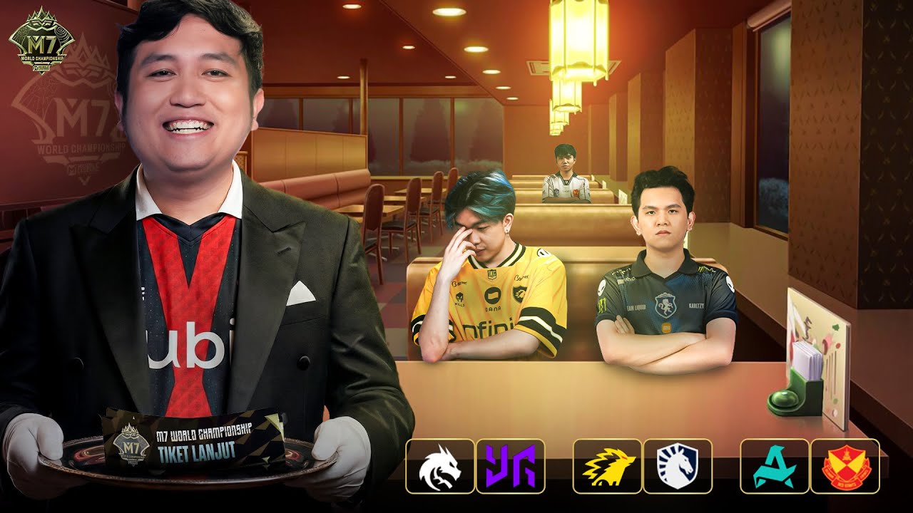 RESTREAM KNOCKOUTSTAGE MLBB M7 DAY 3! SRG VS AURORA PH
