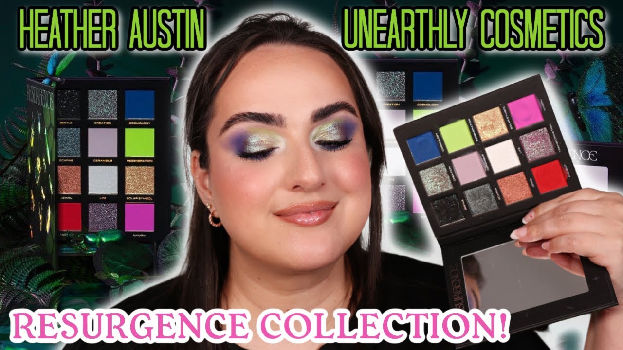 HEATHER AUSTIN X UNEARTHLY COSMETICS! RESURGENCE COLLECTION!