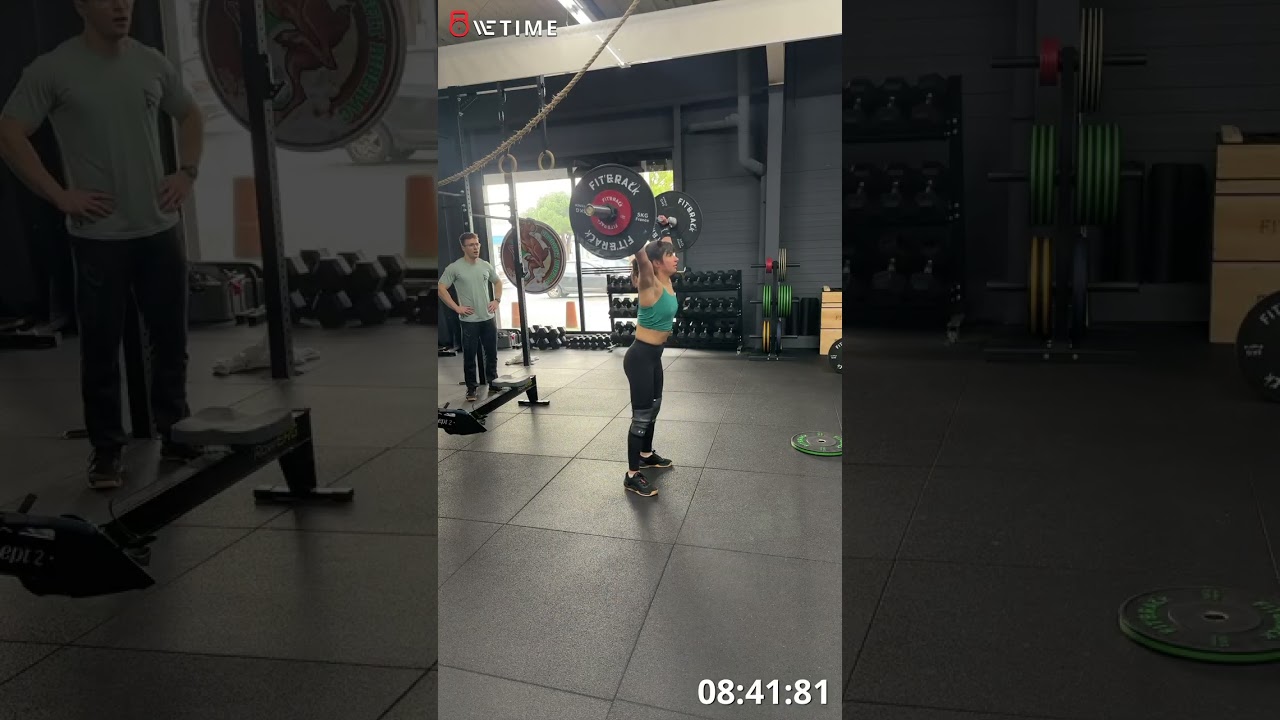 Wod 2 WCT26 athlète C team RX Crossfit Ribérac 