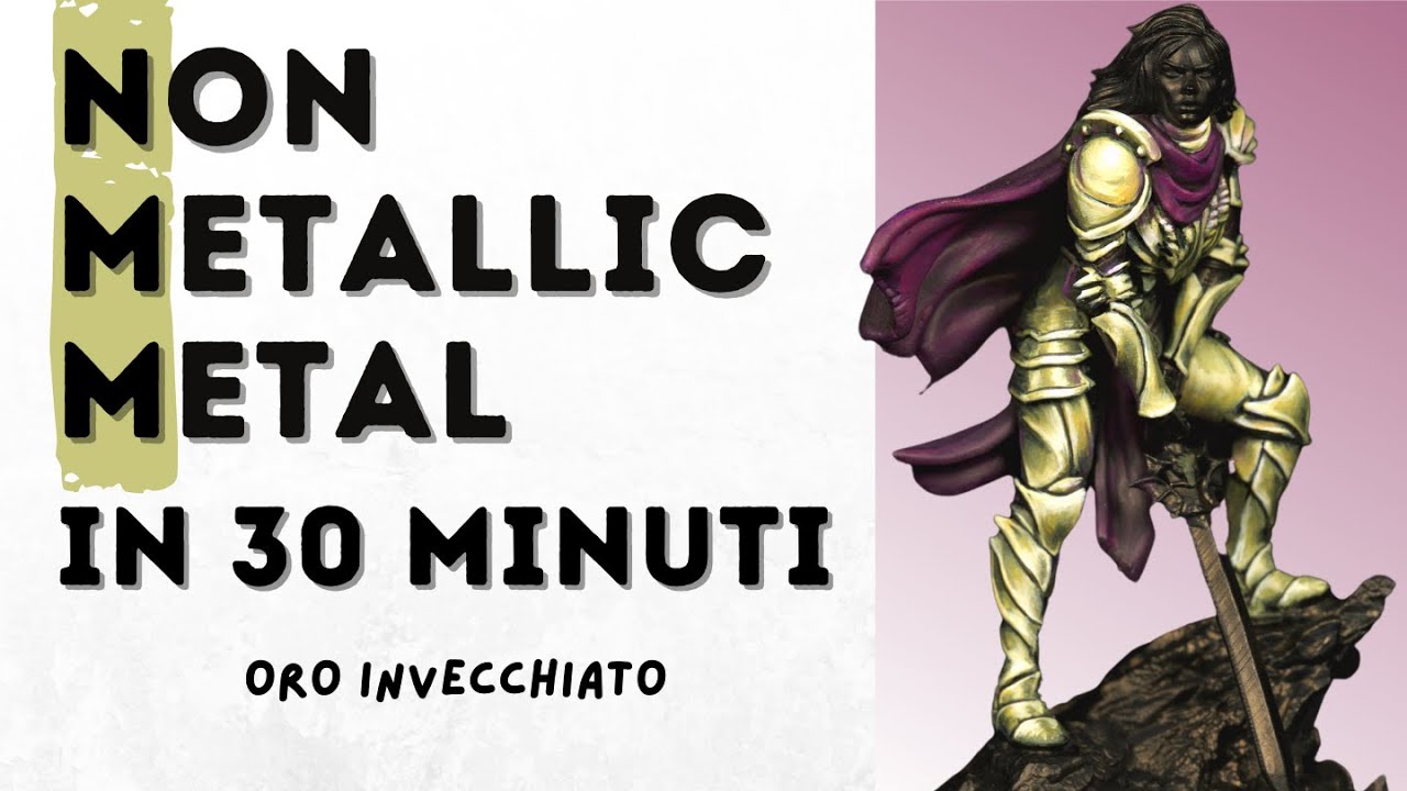 Non Metallic Metal NMM in meno di 30 minuti! - Quick Old Gold Nmm