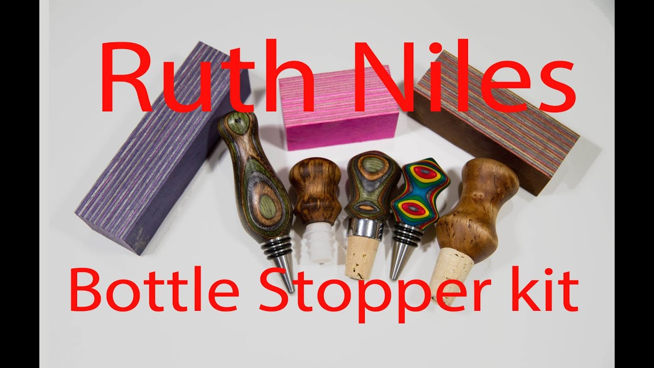 Woodturning Ruth Niles Bottle Stopper Kit