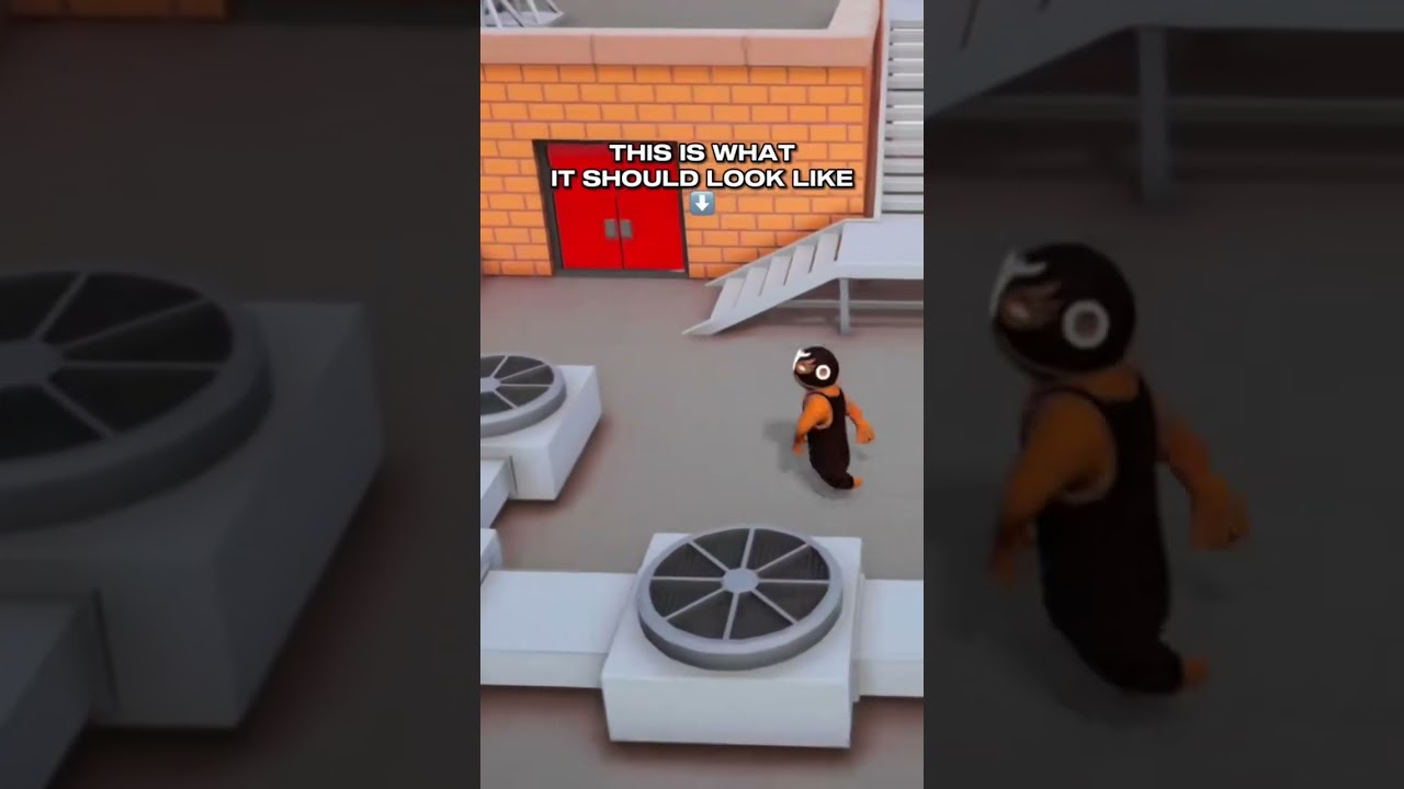 How to Vault Jump in Gang Beasts #gangbeast #gangbeasts #tutorial #foryou #fyp
