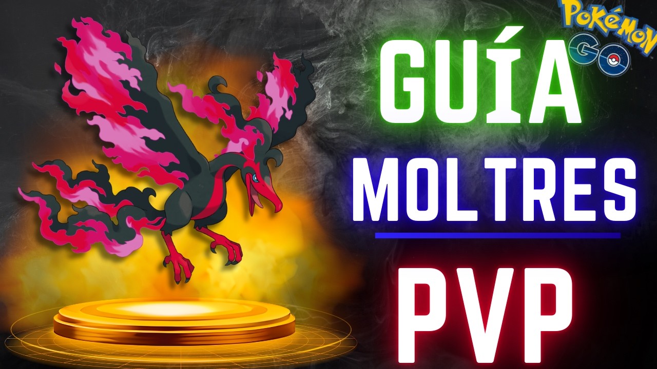 🔥¡De los MEJORES en PvP!⚠️ Los MEJORES ATAQUES de MOLTRES de GALAR en Pokémon GO😱
