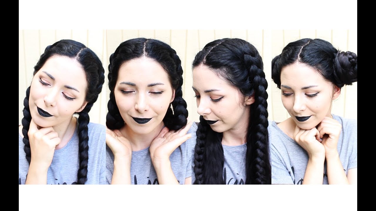 [TUTORIAL] 4 PETTINATURE CON LE TRECCE ❤