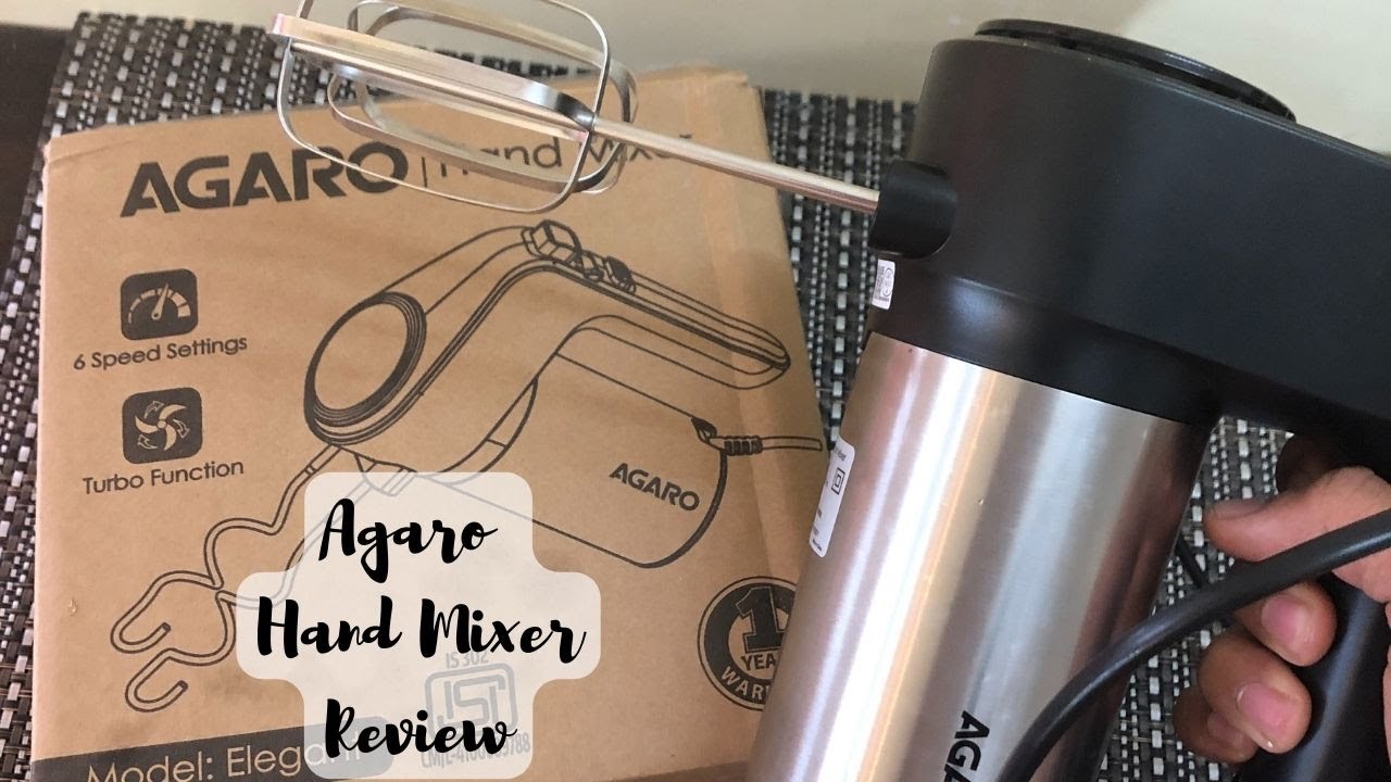 Agaro Elegant Hand Mixer | Full Set Up & Personal Review | Helen's Creative Ideas