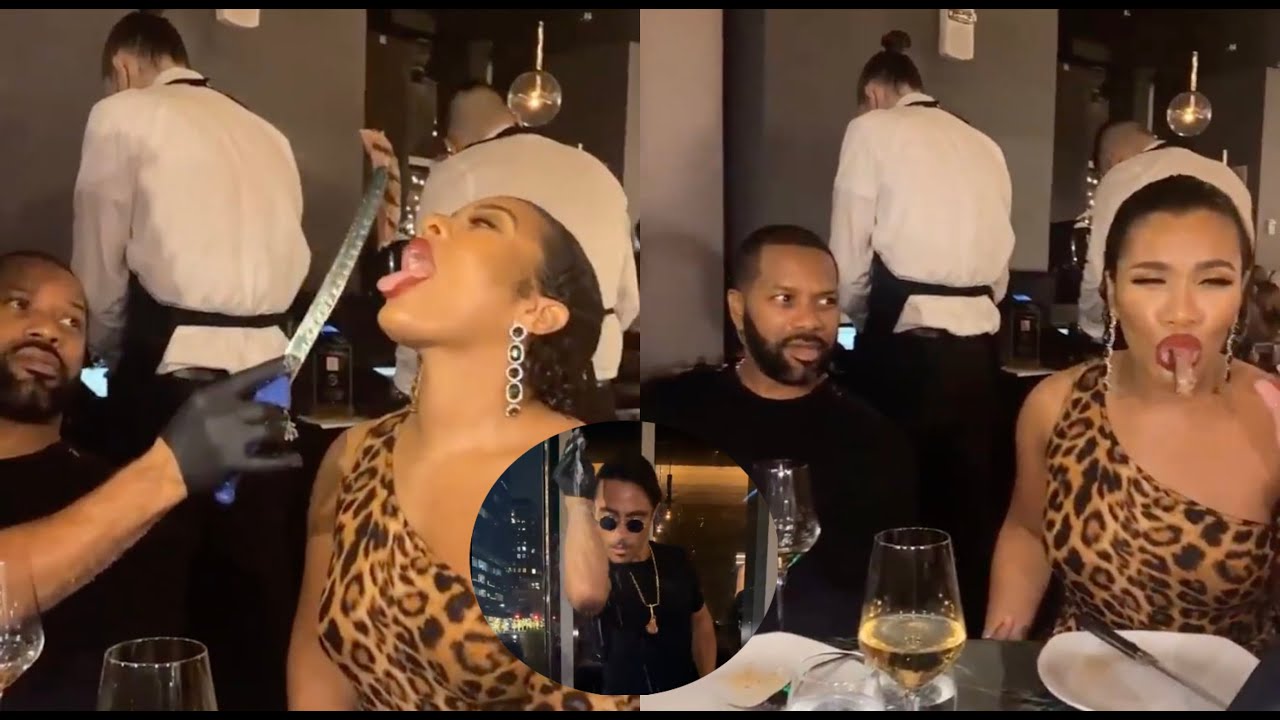 Salt Bae FEEDS Woman INFRONT Of Her Boyfriend While At His Restaurant.