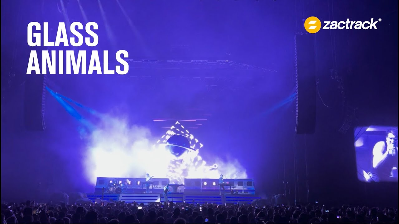 zactrack on tour with Glass Animals! ✨