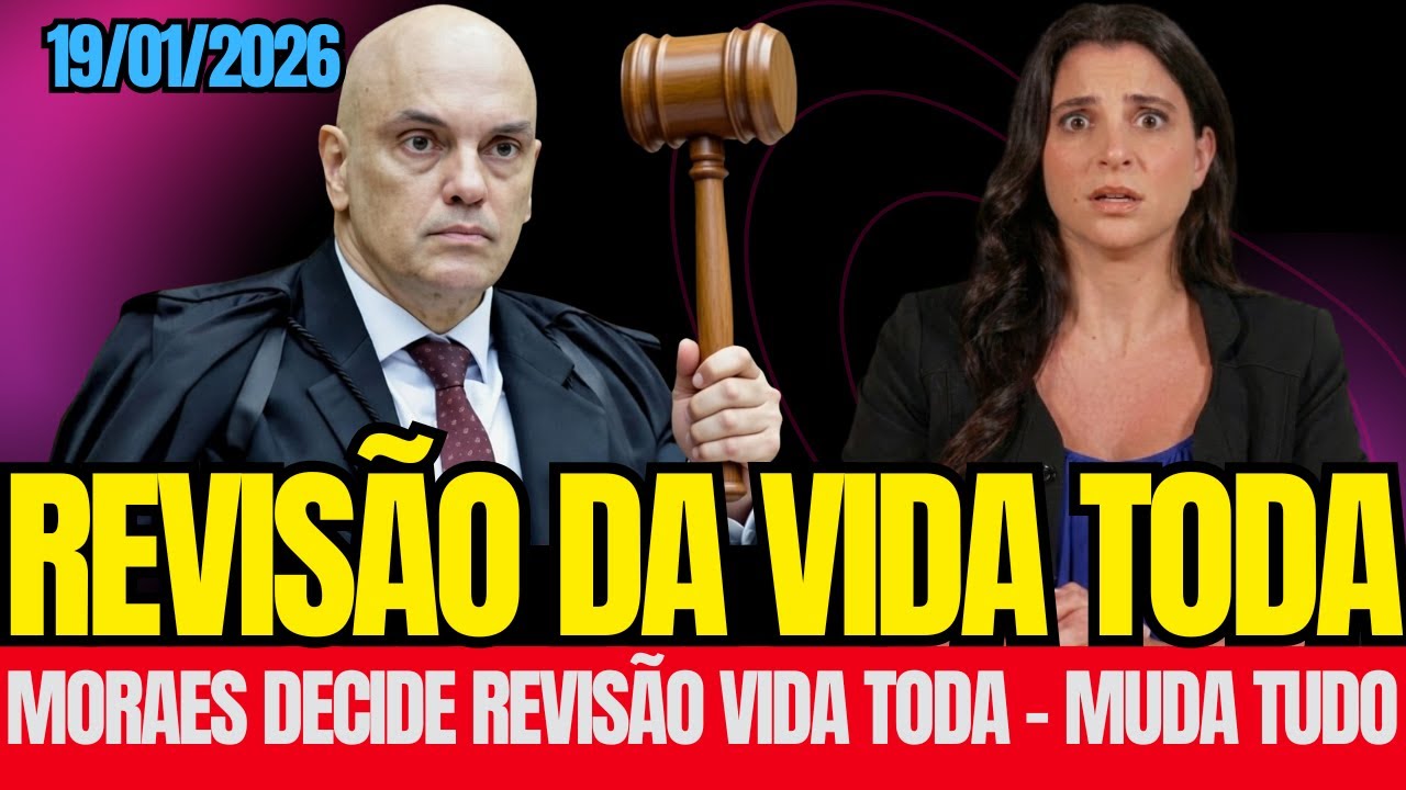 O IMPASSE DE ALEXANDRE DE MORAES QUE PODE MUDAR TUDO NA REVISÃO DA VIDA TODA