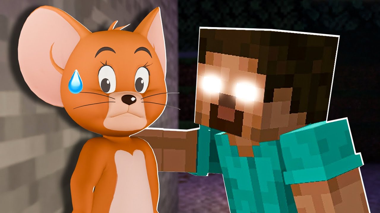 Jerry Plays : Herobrine - Horror Mods In Minecraft