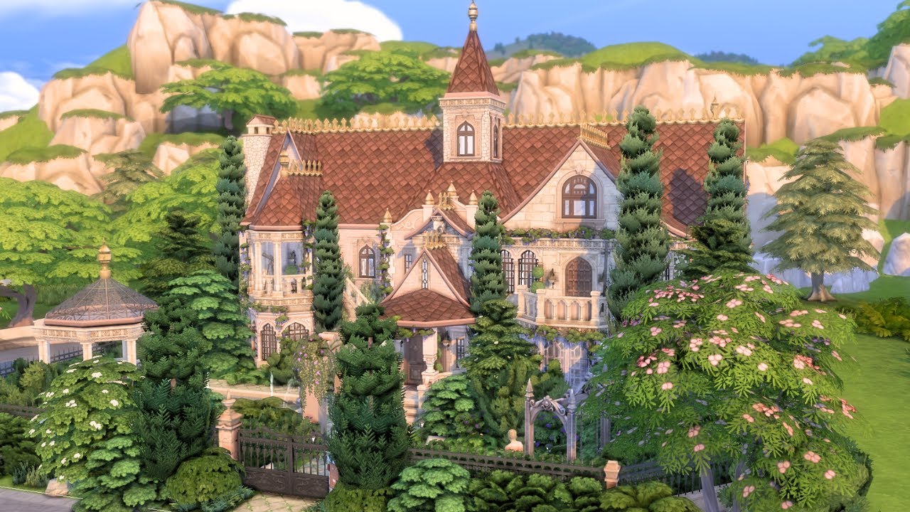 Ravenwood Estate 🏰 | The Sims 4: Speed Build with Ambient Sounds ♡