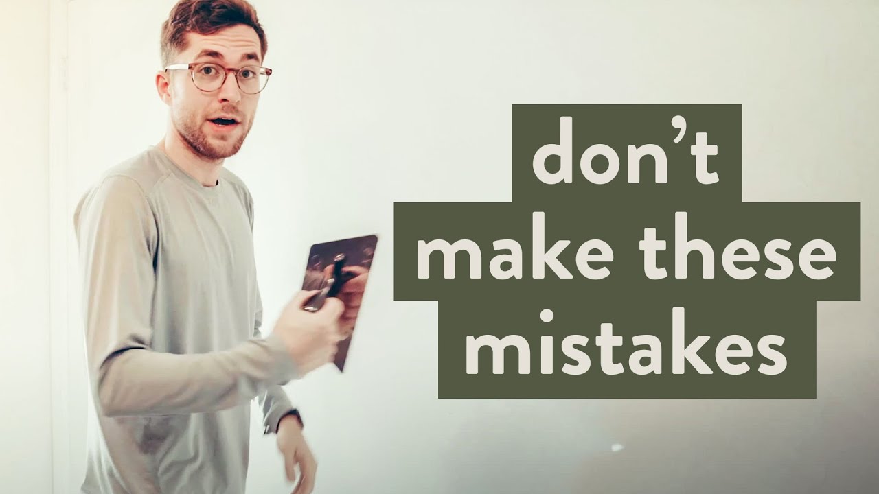 TOP 5 MISTAKES WHEN APPLYING VENETIAN PLASTER | here's what to avoid
