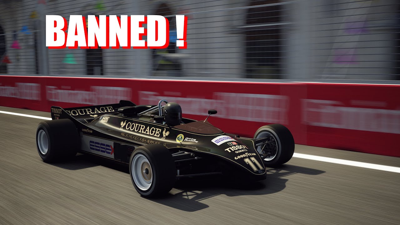 One Lap At BAKU In The BANNED Lotus Type 88 !