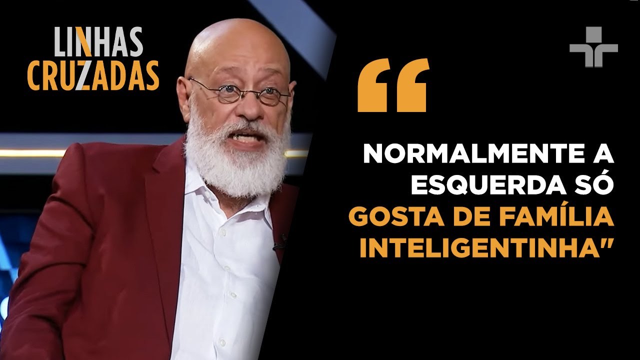 Pondé analisa diferença no conceito de família entre pobres e ricos