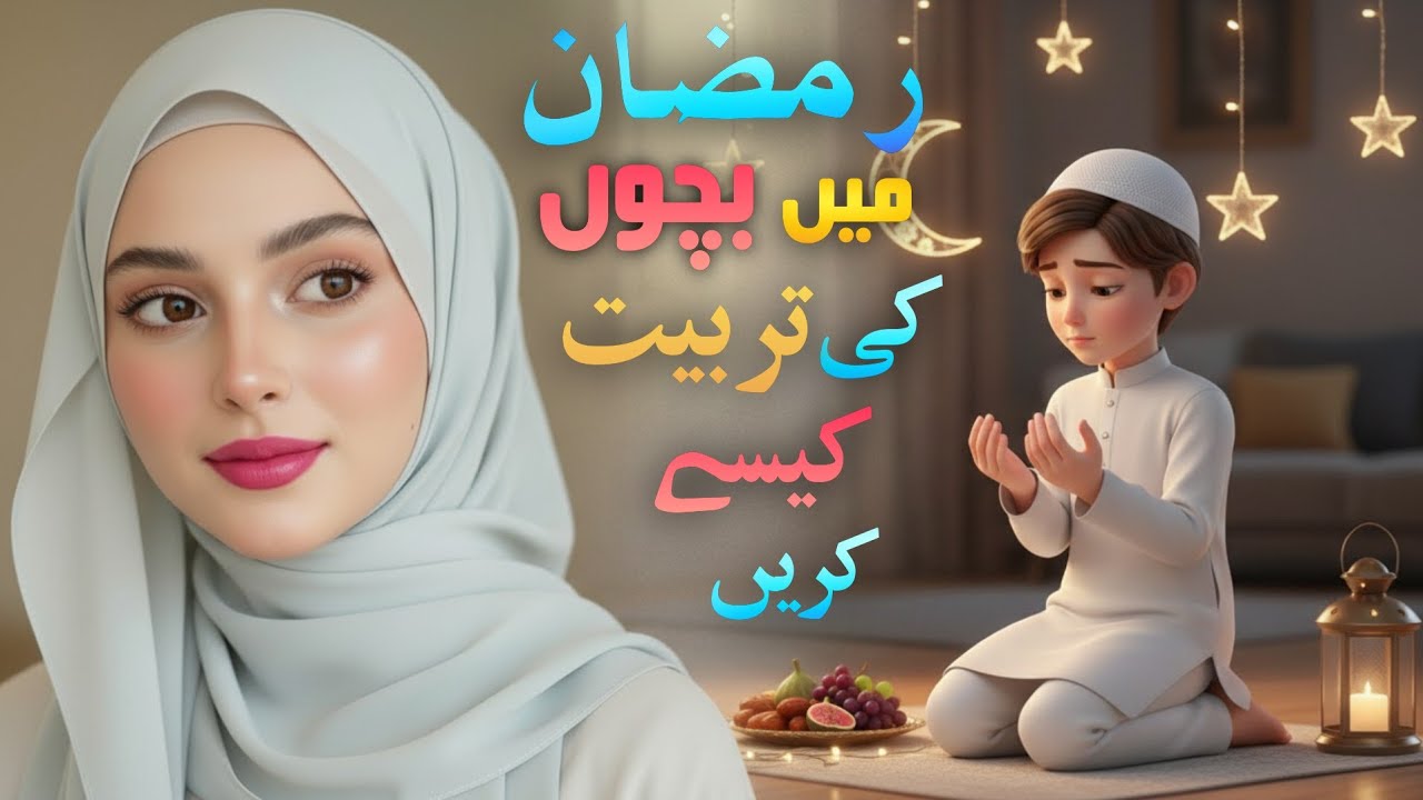 Raising Kids in Ramadan 🌙 | Islamic Parenting Tips | How to Raise Children in Deen During Ramzan ✨