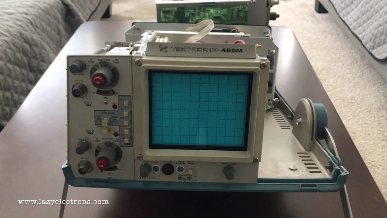 Tektronix 465M Oscilloscope Teardown
