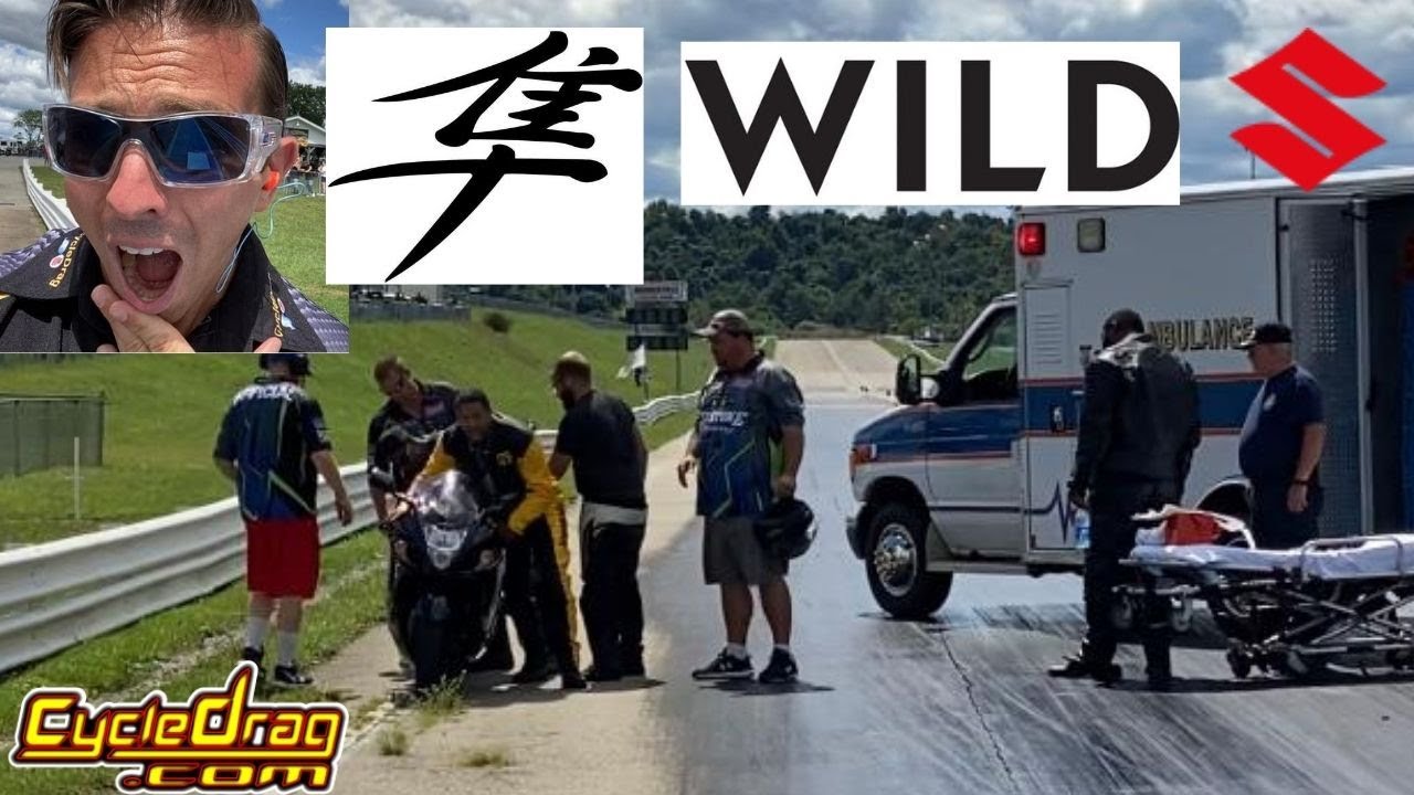 Hayabusa CRASHES HARD off Line! Proof 200+HP Baggers & Sport bikes Can Get Away Quickly