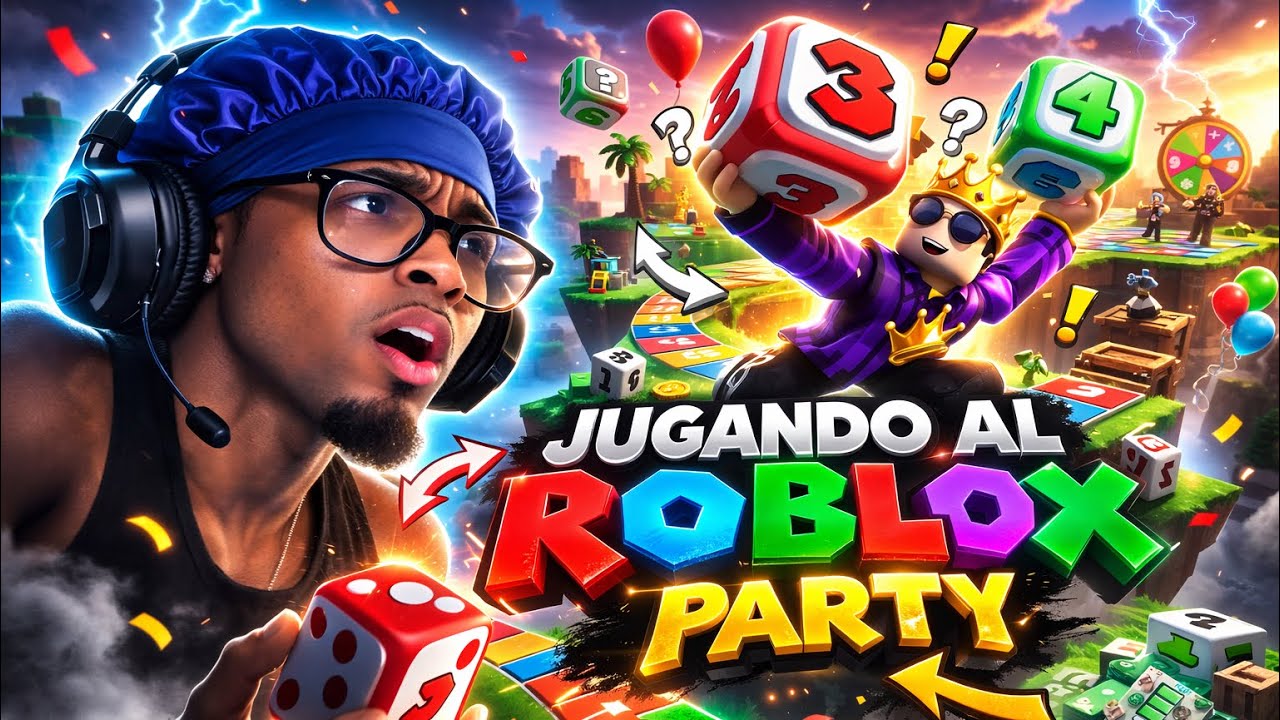 JUGANDO AL MARIO PARTY DE ROBLOXX!!!!