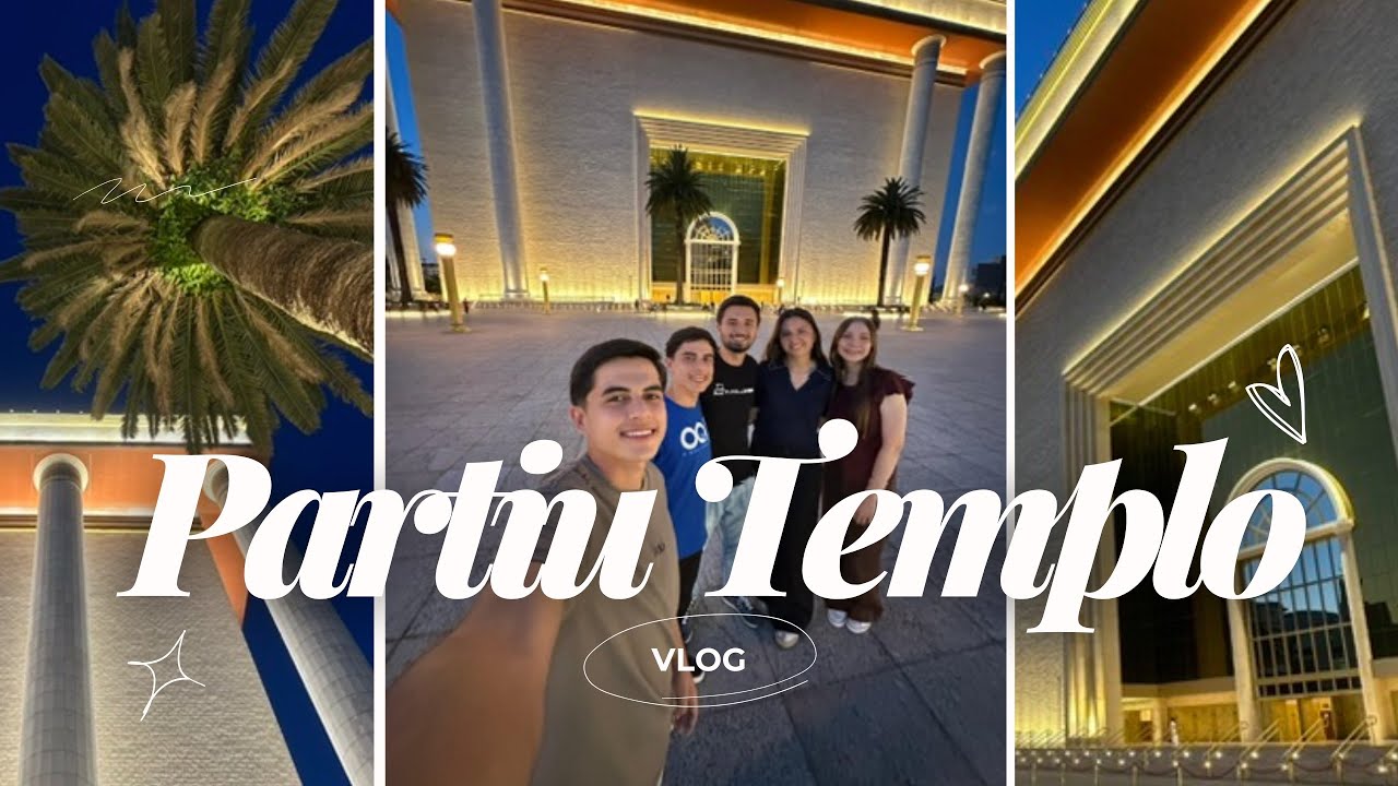 Vlog Partiu Templo