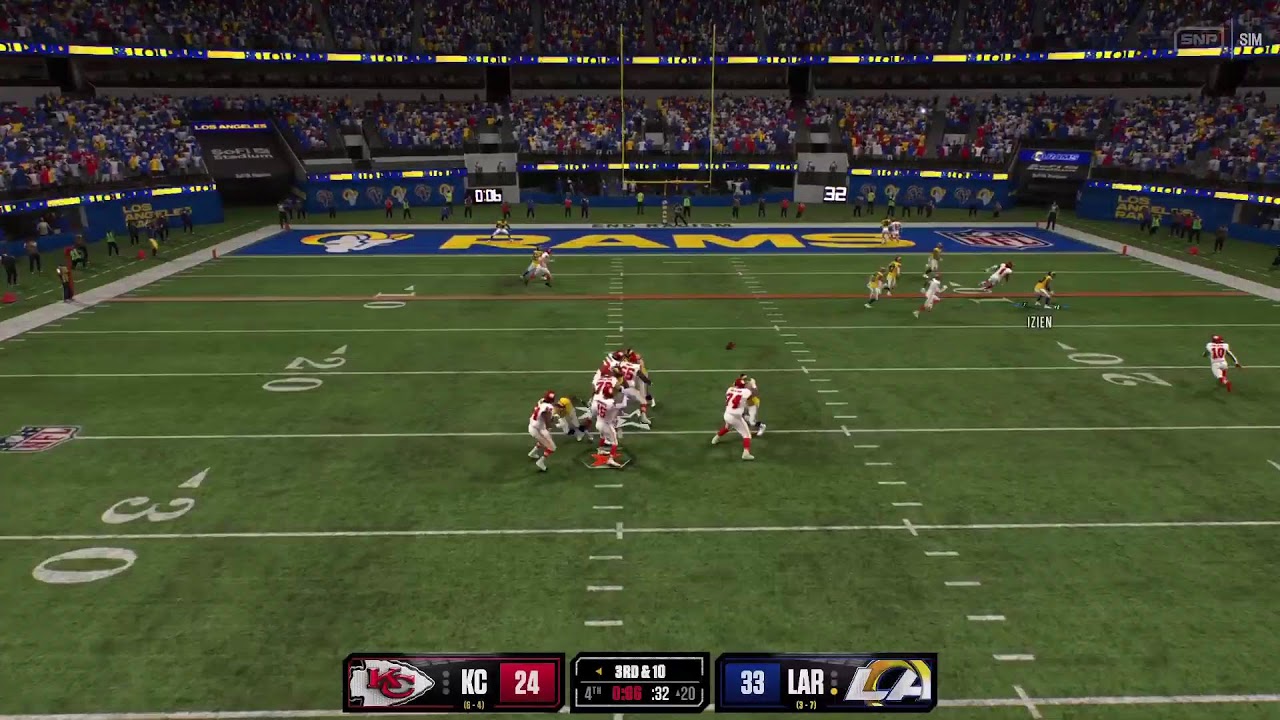Season 34 - Week 12: Kansas City Chiefs vs Los Angeles Rams
