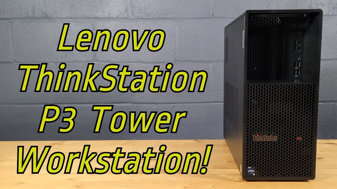 Обзор Lenovo ThinkStation P3 Tower с тестами и взглядом внутрь!