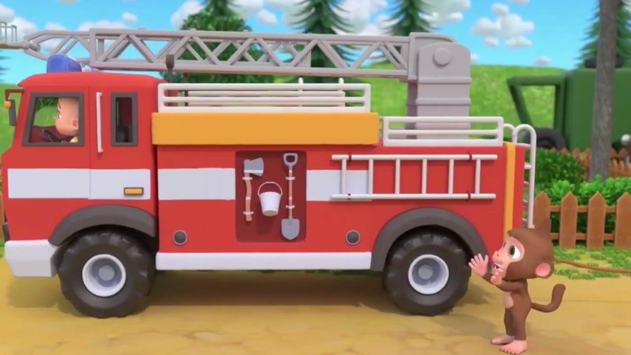 Firetruck Puzzle Song – Fun Learning for Kids