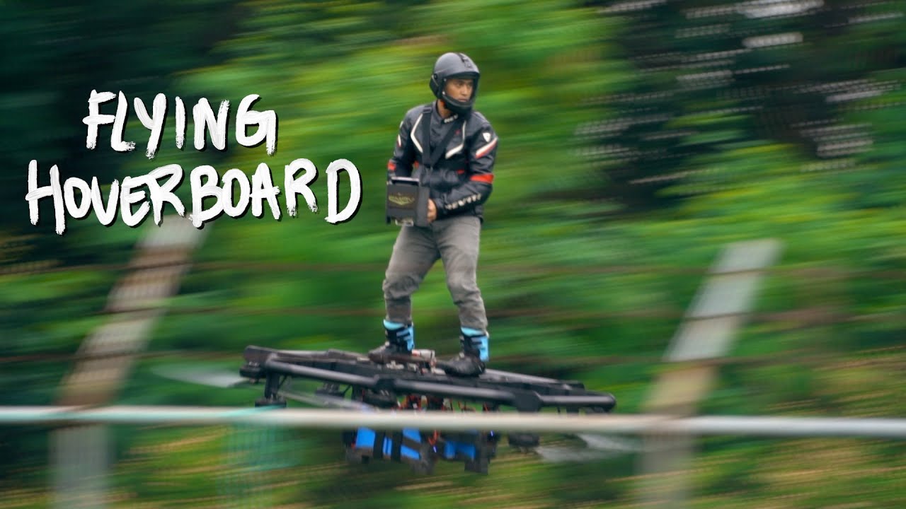 Filipino to Break FLYING HOVERBOARD World Record