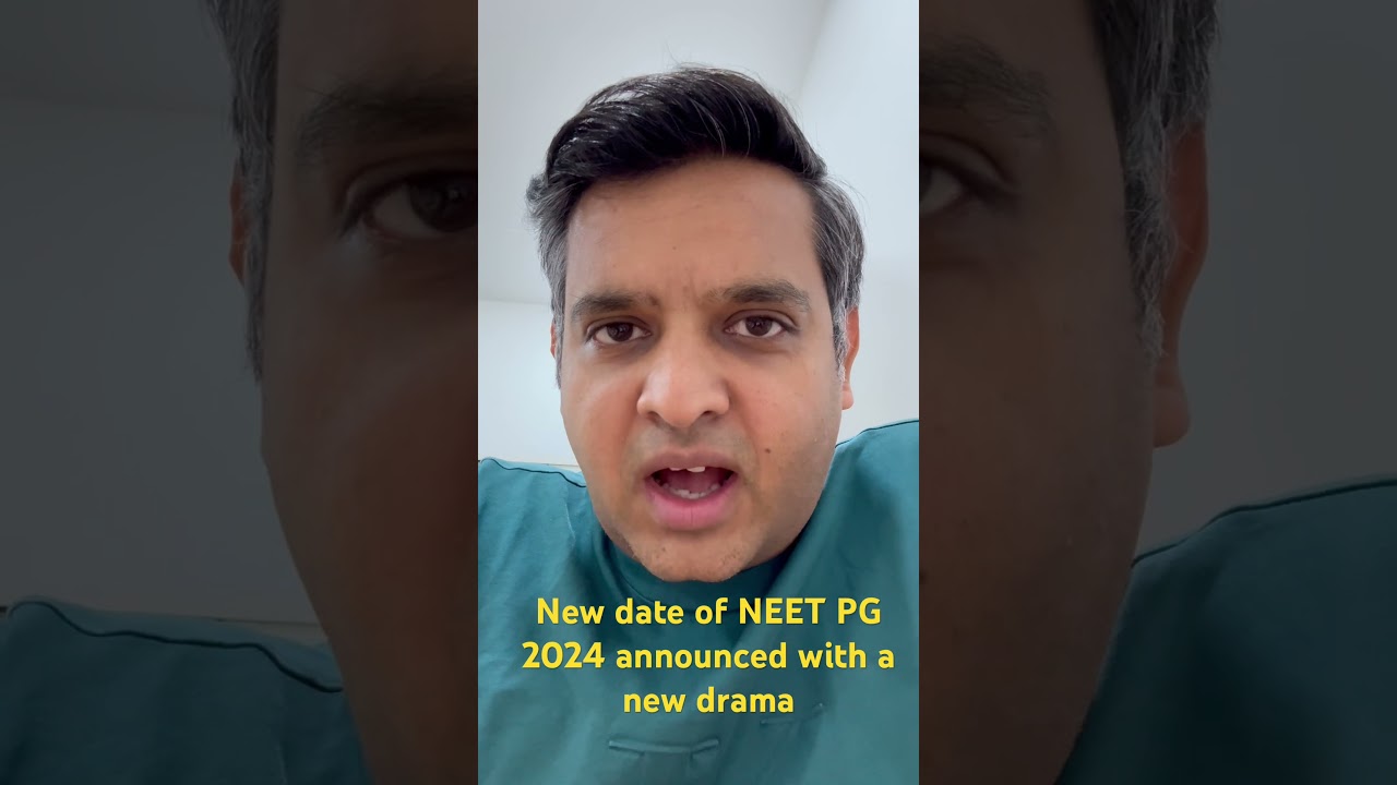New date for NEET PG 2024 announced. Now there is a new drama. Two shifts! #neetpg2024