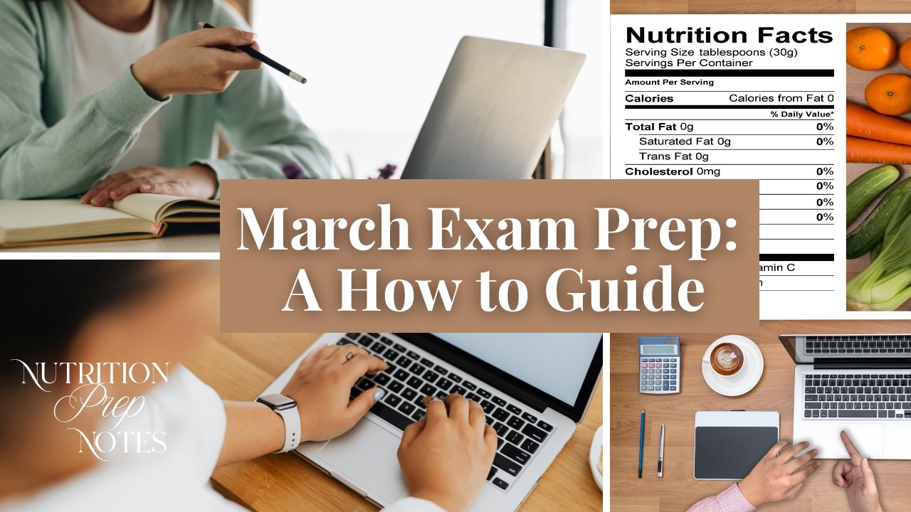 Prep Note #4 - Use March to Prep for the CNS Exam: A How to Guide
