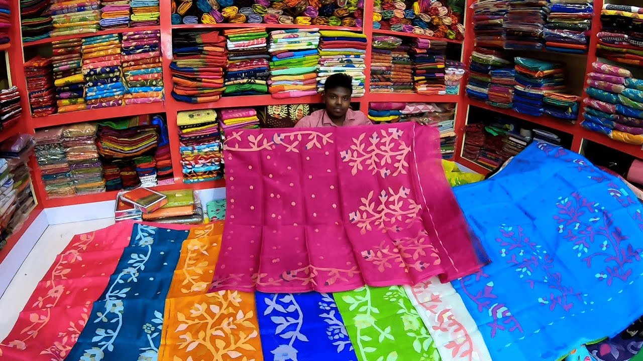 Khazana Of Beautiful Sarees | Durga Puja Collection - Organza, Muslin, Jamdani, Linen, Handloom Etc.