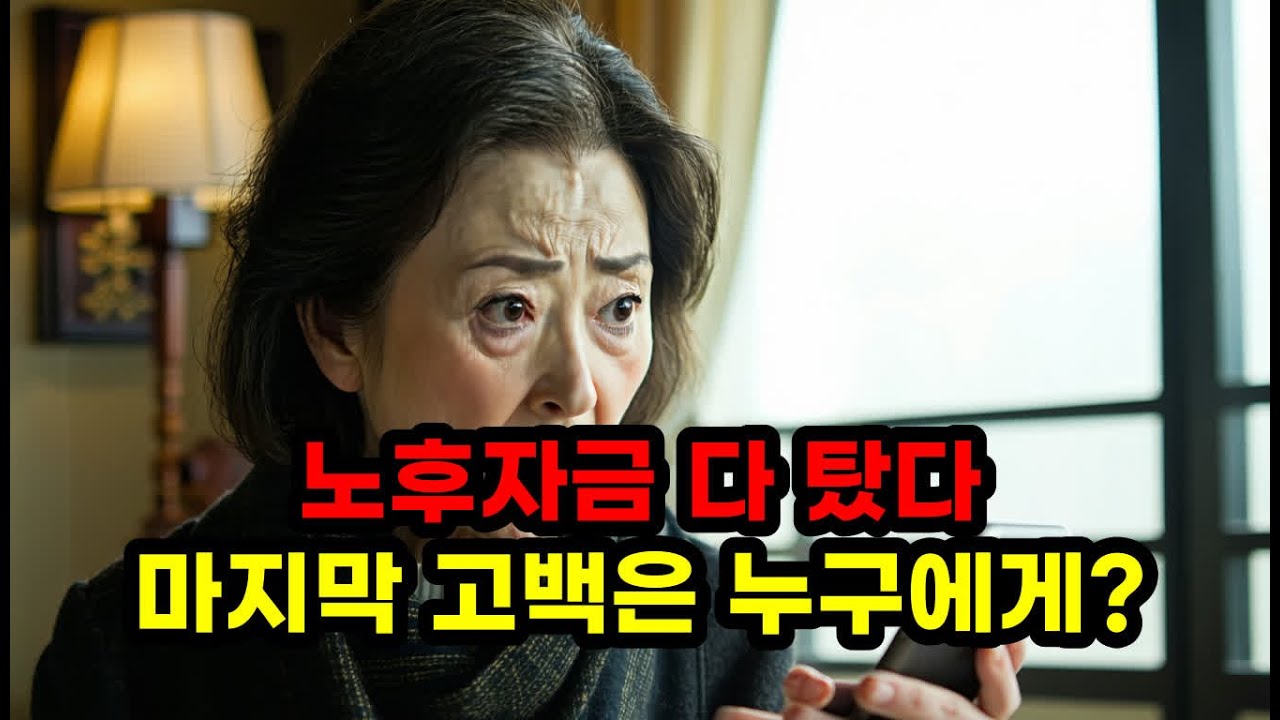 문자 한 통에 뒤바뀐 노후와 금융위기 | 달빛 인생극장