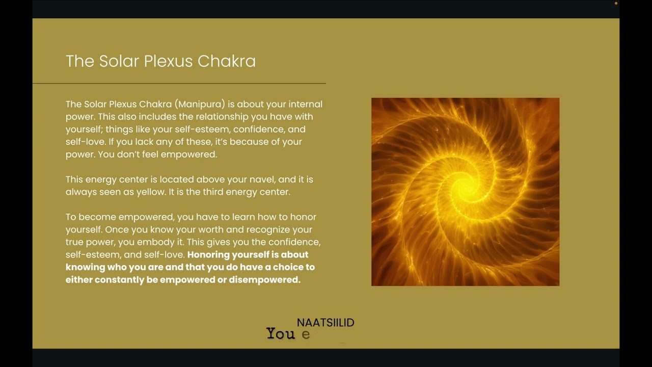 This is your true power 🪄💸 | Solar Plexus Chakra 🟡 | Self Discovery 😌🌻