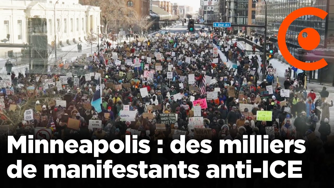 Minneapolis : des milliers de manifestants anti-ICE après la mort d’Alex Pretti tué par un agent