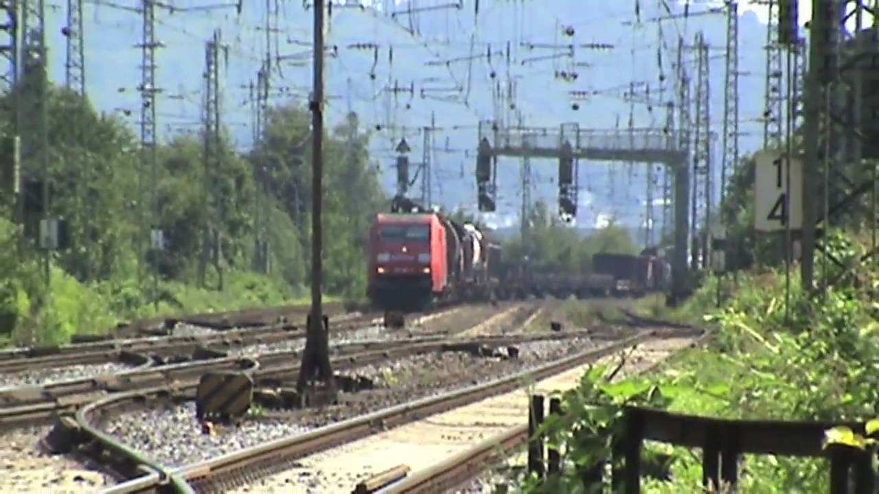 BR189, 2x BR151, BR152, BR185, BR143 Südende Bf Neuwied