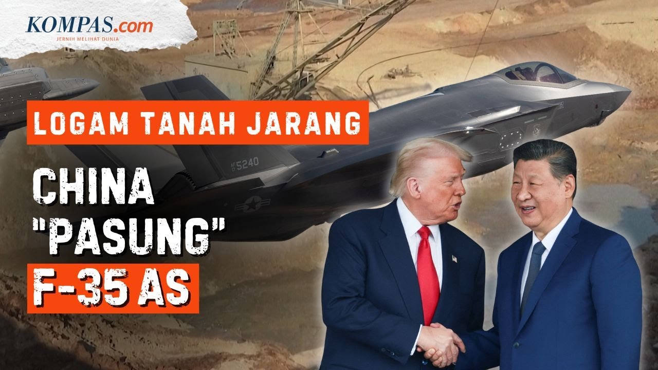 Logam Tanah Jarang China Laris, Nasib F-35 AS Kian Tragis