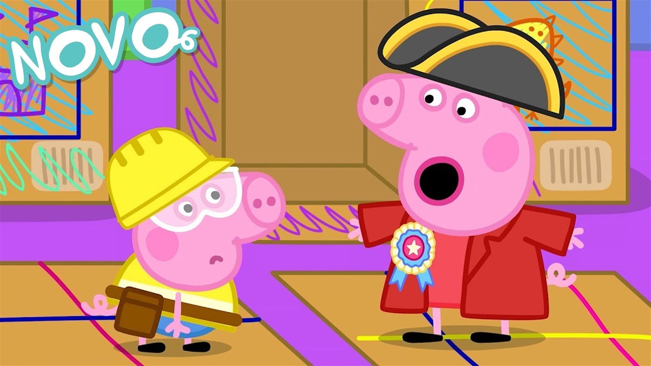 Peppa Pig Português Brasil 👗 Dia de Se Fantasiar 📦 NOVO Contos da Peppa Pig