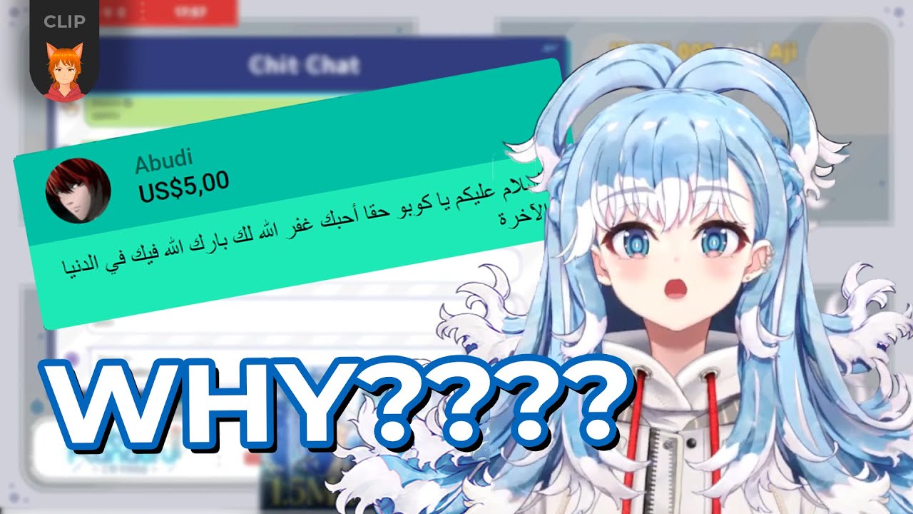 Kobo reads Arabic Superchat【Kobo Kanaeru HoloID】