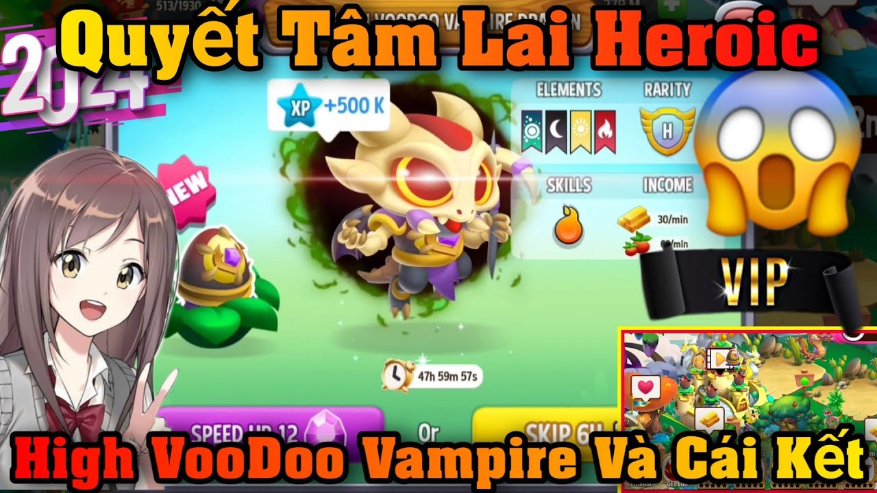 Dragon City Tập Đặc Biệt : Quyết Tâm Lai Heroic Tìm High VooDoo Vampire Và Cái Kết