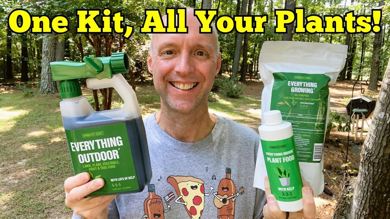 HUMBOLDTS SECRET 3-IN-1 PLANT FOOD KIT Review &ndash; For Thriving Plants Both Indoors & Out