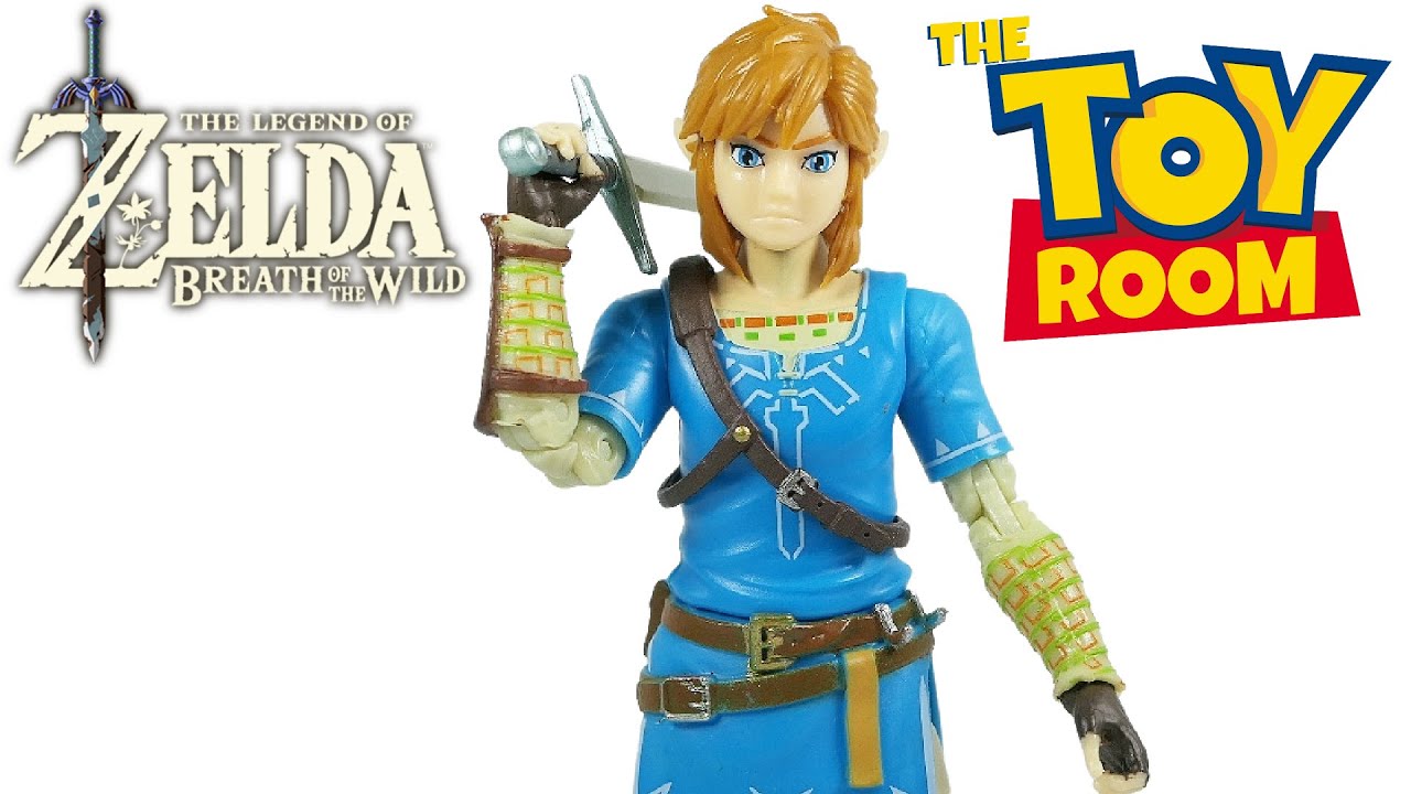 Jakks Pacific The Legend of Zelda Breath of the Wild Link Action Figure Review