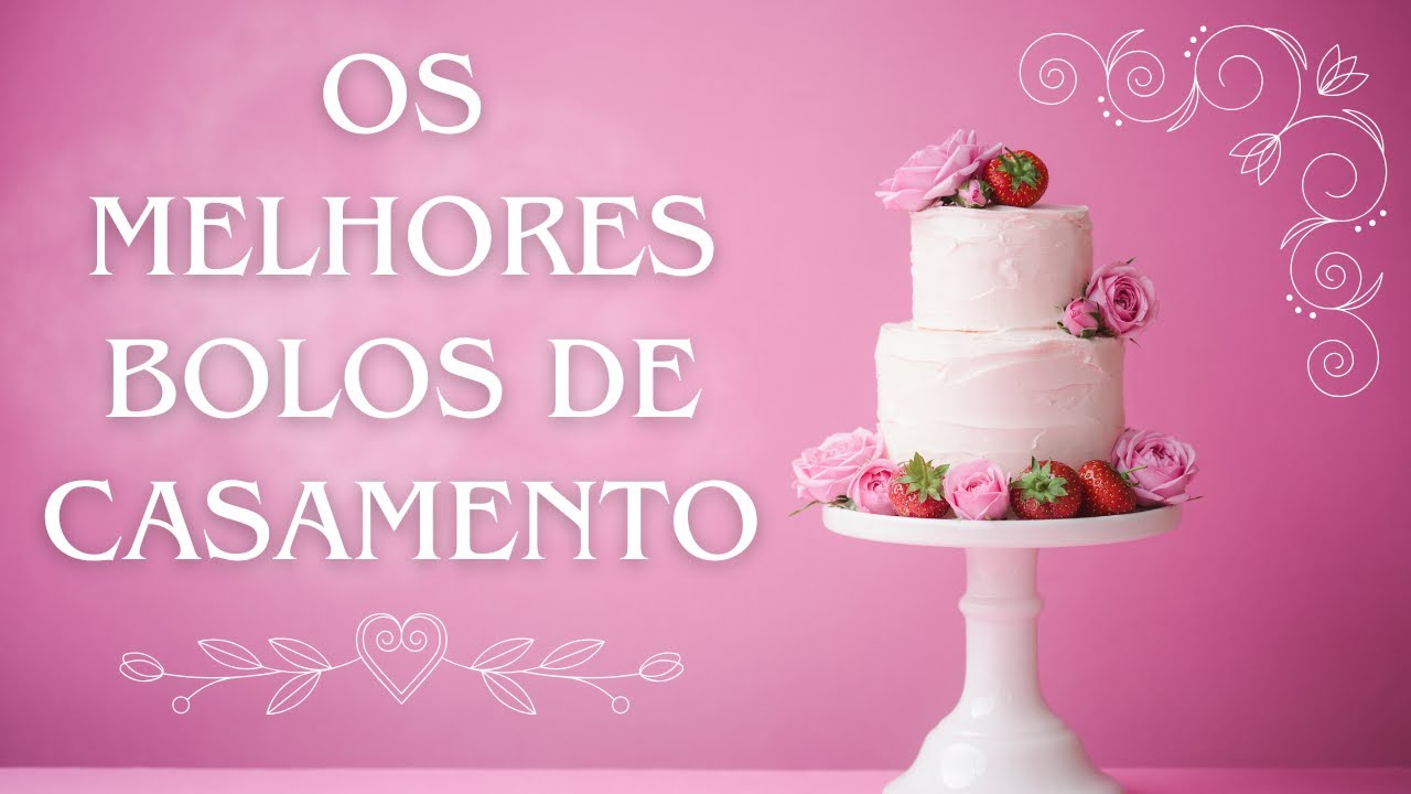 100 Inspirações de Bolos de Casamento para Todos os Estilos